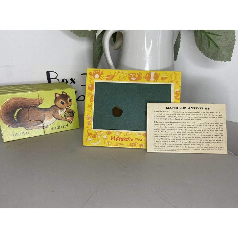 1970 Milton Bradley Early Childhood Enrichment Series Color Math-Ups Unit 2